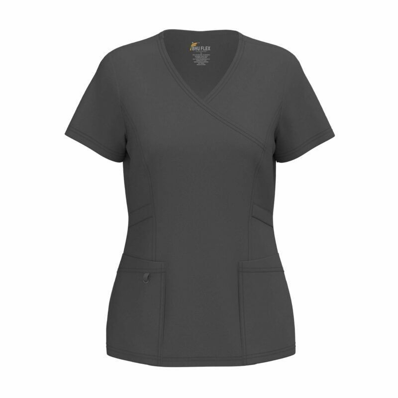 Scrub top style #553 Pewter